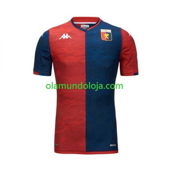 Camisola Genoa Homem Equipamento Primeiro 2023-2024 Manga Curta